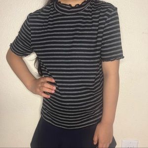 Art Class ~Girls Mock Neck Short-Sleeve T-Shirt, Size M(7/8)